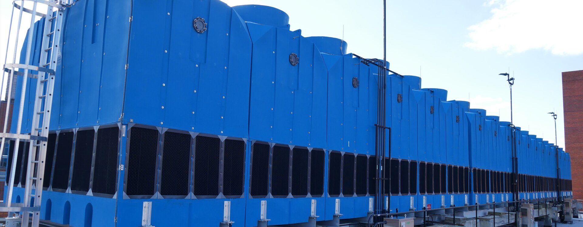 Anti-Microbial water cooling towers